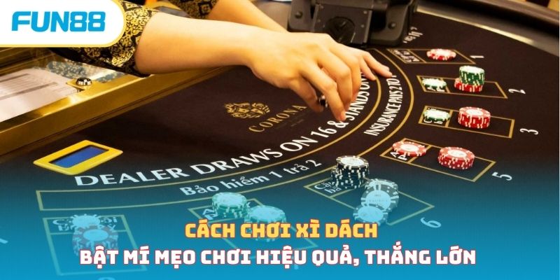 Cách chơi xì dách - Bật mí mẹo chơi hiệu quả, thắng lớn cach choi xi dach anh dai dien
