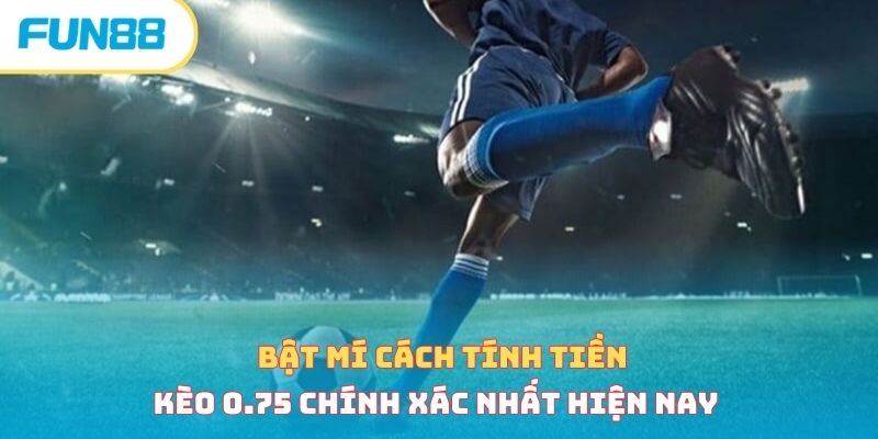 Kèo Châu Á là gì? Một số dạng kèo phổ biến và cách tính tiền Ví dụ cách tính tiền kèo châu Á chấp 3/4